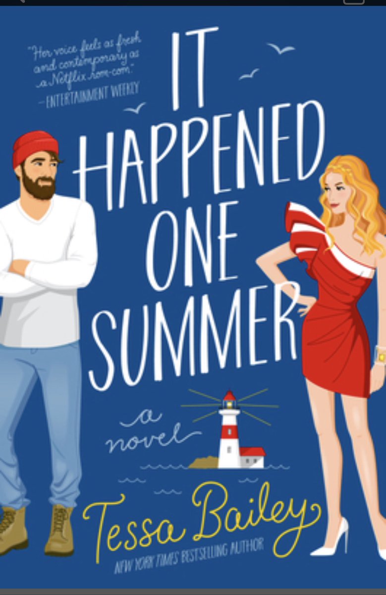 Dammit. Just finished @mstessabailey #ItHappenedOneSummer and now I’m mad I have to wait even a minute for the sequel. If you love #SchittsCreek, Alexis Rose, the PNW, the ocean, hot guys, LA or social media (you do…you’re on this platform), then you need this book. 5 ⭐️⭐️⭐️⭐️⭐️