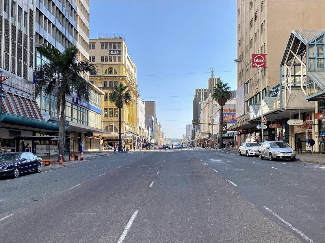 Kudos to the Durban Central Taxi community for their proaction in cleaning up Durban Central on their own strength without waiting for the go ahead, help, glory or recognition #ubuntu #communitycleanup