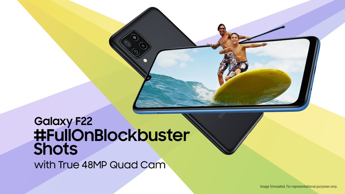 Galaxy F22 | #FullOnBlockBuster