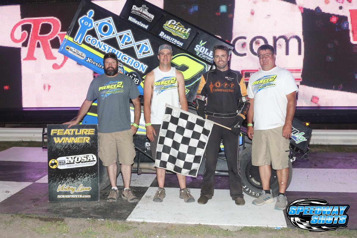 Austin recorded his 4th win of 2021 tonight at @raceRiverCities!!
