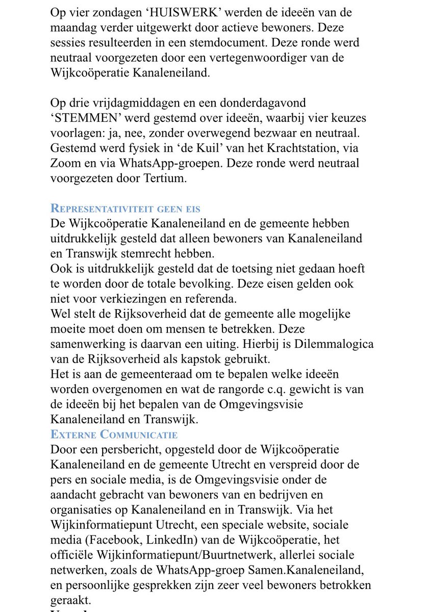 Complimenten aan #Wijkcoörporatie Kanaleneiland en de ambtenaren voor hun eindrapport over de omgevingsvisie #Kanaleneiland &amp; Transwijk. Ze hebben samen keihard gewerkt om er met elkaar uit te komen👏. Gisteren mocht ik het rapport in ontvangst nemen. Nu is #raad030 aanzet.