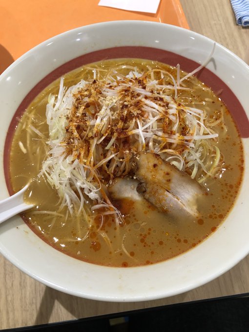 幸楽苑でぼくと握手 