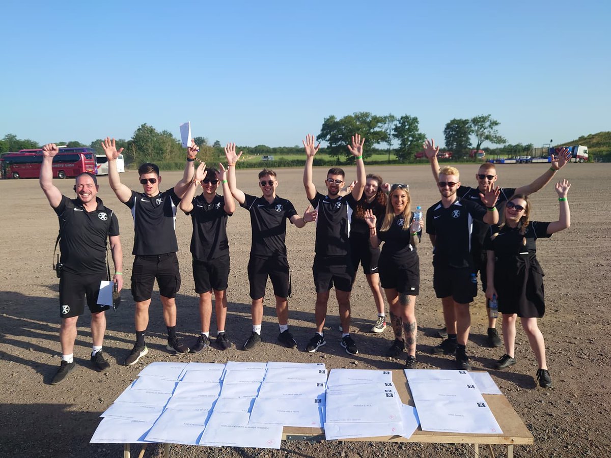 We're currently waiting for your arrival in Coach Park 22. This is the team that will be escorting you to your holding area. Make a note to look out for the black Pro-Excel t-shirts whilst walking with them to the circuit! See you soon 🙂