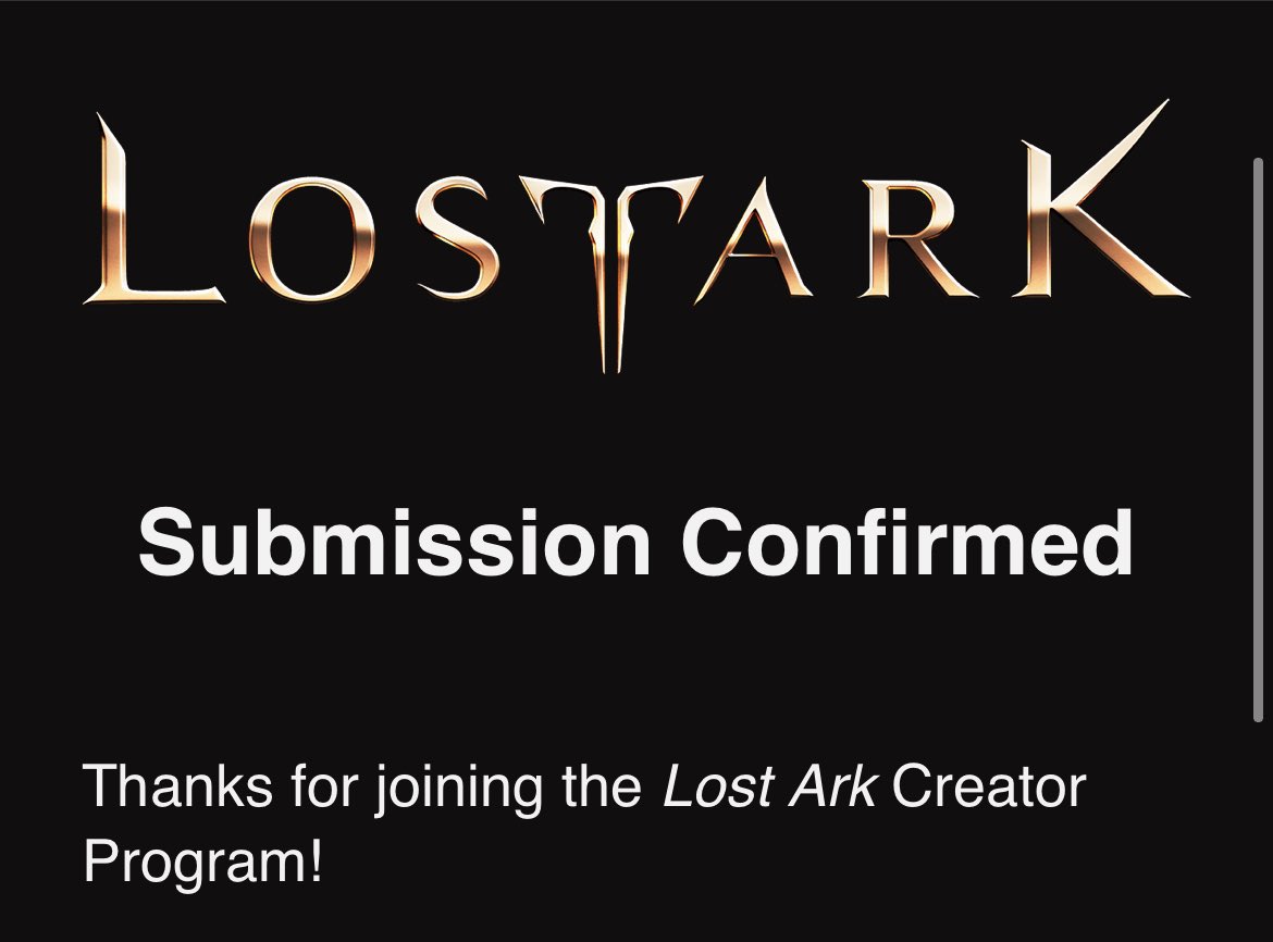 TyrisLive's tweet photo. Thank you very much @PlayLostArk I really appreciate to being part of the Lost Ark community, my whole guild is already excited 🤩. https://t.co/vrWS3XfxP9
