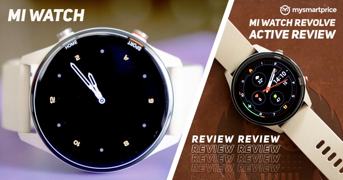 mysmartprice's tweet image. #MiWatchRevolveActive review is live:

✅ Bright AMOLED Display
✅ Smooth Performance
✅ 100+ Sports Modes
❌ No Continous SpO2 Monitoring

How much the Watch Active differs from the original Mi Watch? Find out in @tackytechie review:

mysmartprice.com/gear/mi-watch-…