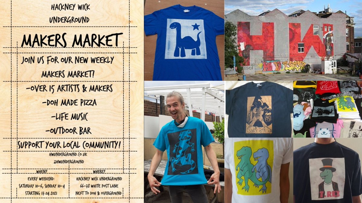 AxelinaPro's tweet photo. Looking forward to a nice, lazy morning?How about breakfast in #Hackney ? Followed by fab art and market? Nearly opposite #HackneyWick station. #hackneywickart #hackneymarket #hackneymakers #EarlyBiz #londonlife #eastlondon #londonnow #lovelondon #londonlive #SaturdayVibes https://t.co/snDImgSEvs