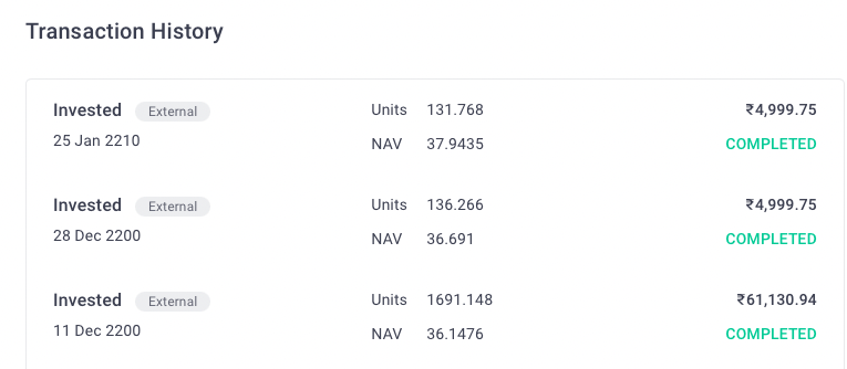 Piyush_44's tweet photo. @_groww  importing funds is not working anymore! 
It is showing future dates like! year 2200... :) https://t.co/lqrLVt6rib
