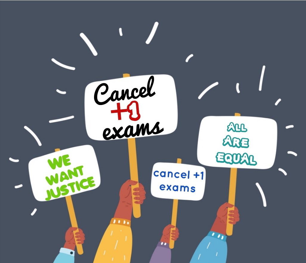 Cancel Plus One exams!

#CancelKeralaPlusOneExam
#CancelExamSaveStudents
#JusticeforKeralaStudents
#AIDSO