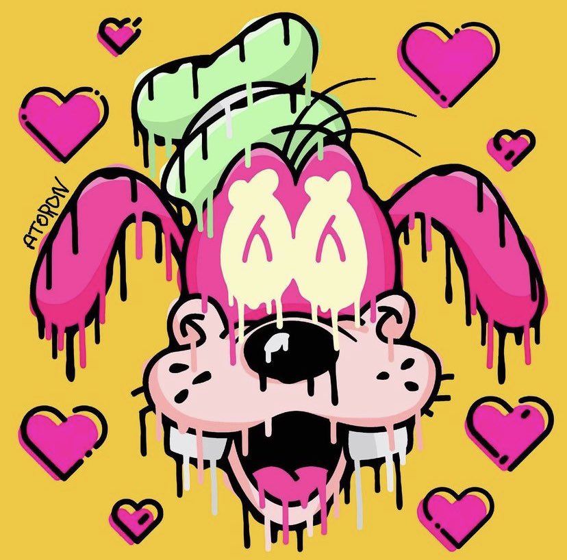 イラストキャラクター 作 グラフィックアート SUKI