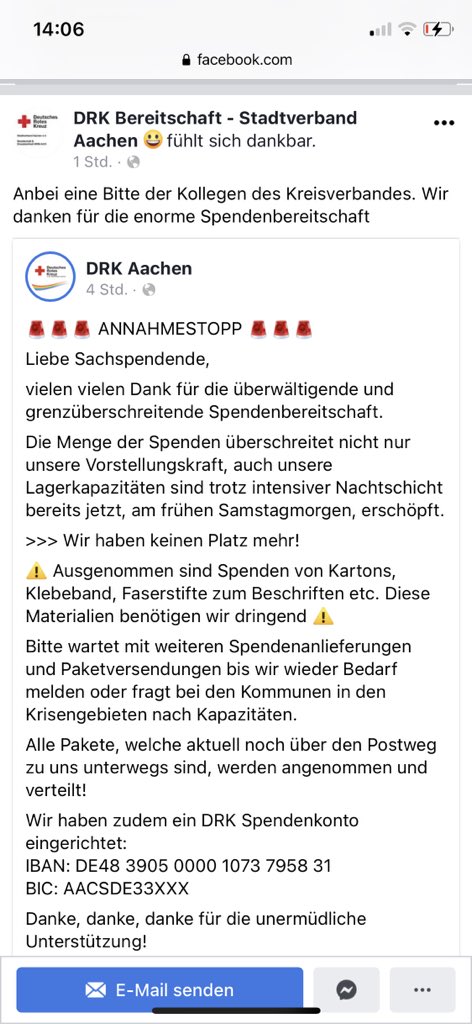 SpeziFish's tweet photo. @zuckerundgold Achtung, sie haben Annahmestopp https://t.co/ge1T45RiTi