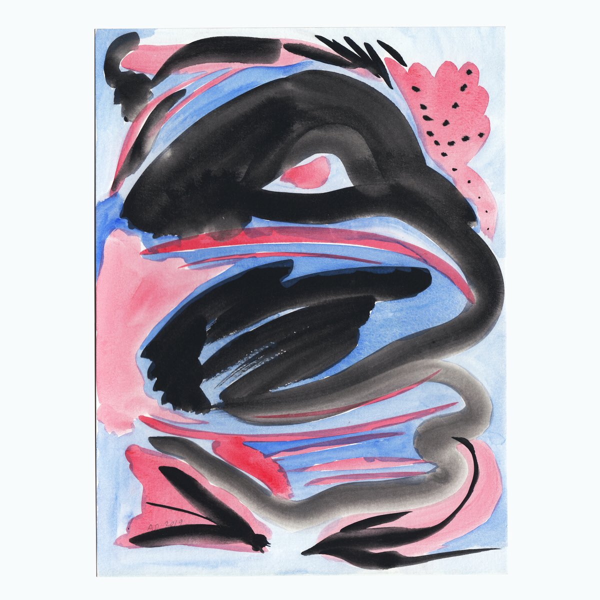 drawernyc's tweet photo. Ariel Dill
"Untitled (Four O’Clocks 27)," 2021
Watercolor and gouache on paper
12 x 9 inches
#arieldill https://t.co/ikhGHIB9iJ