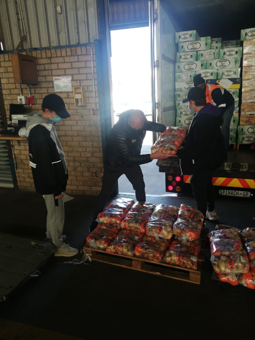 SkyNet_ZA's tweet photo. Our CEO, Tommy Erasmus with his two boys leading from the frontline https://t.co/HONrLvQZSQ