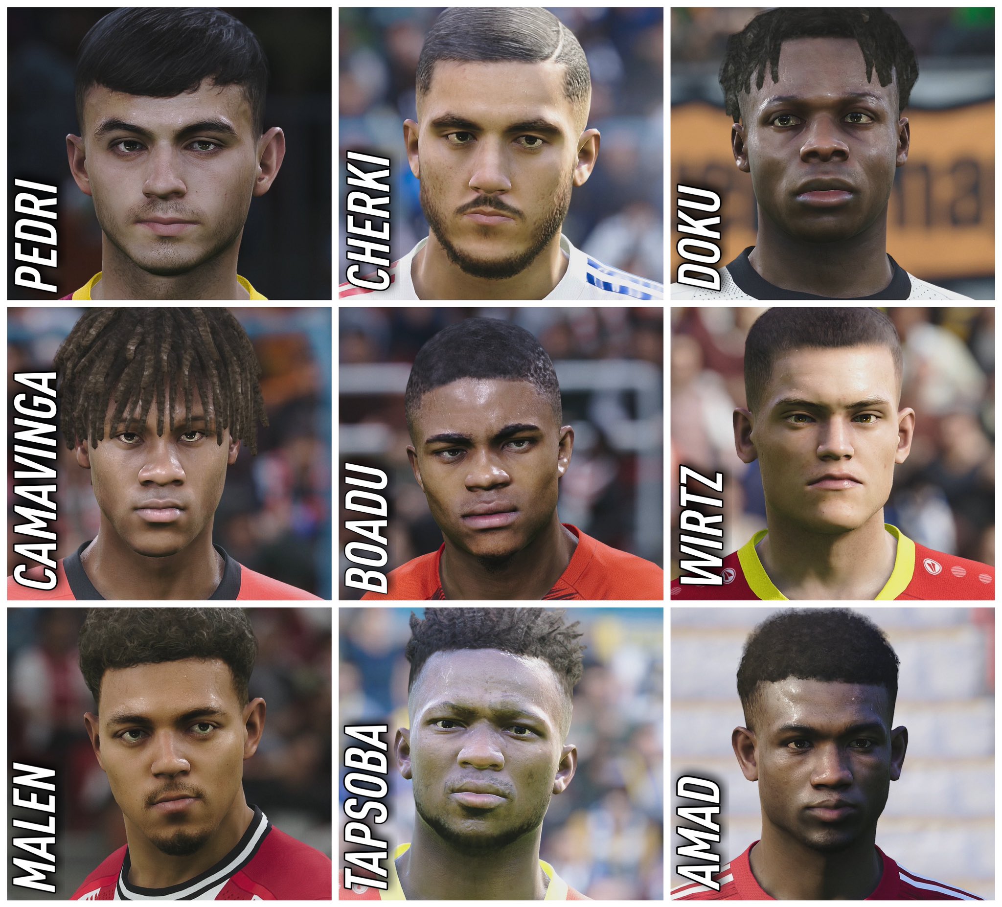 FCG on Twitter: "Really hoping some of my favourite PES faces get a
