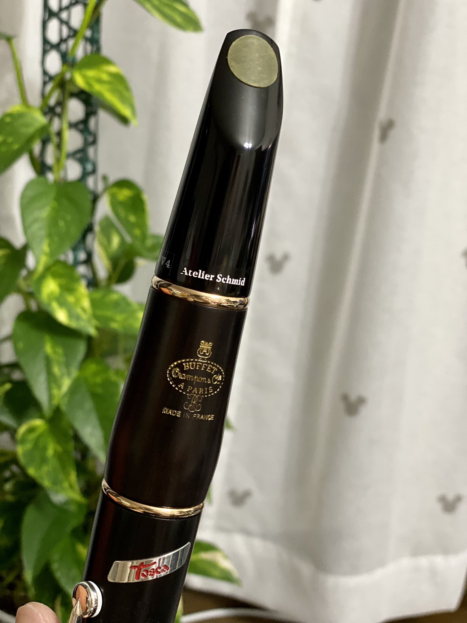 クラリネットマウスピース Atelier Schmid m6