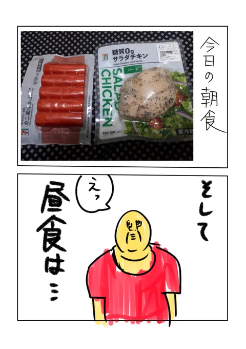 ダイエット企画漫画
「30日後に痩せるザビエラー」6日目

筋トレだろ 