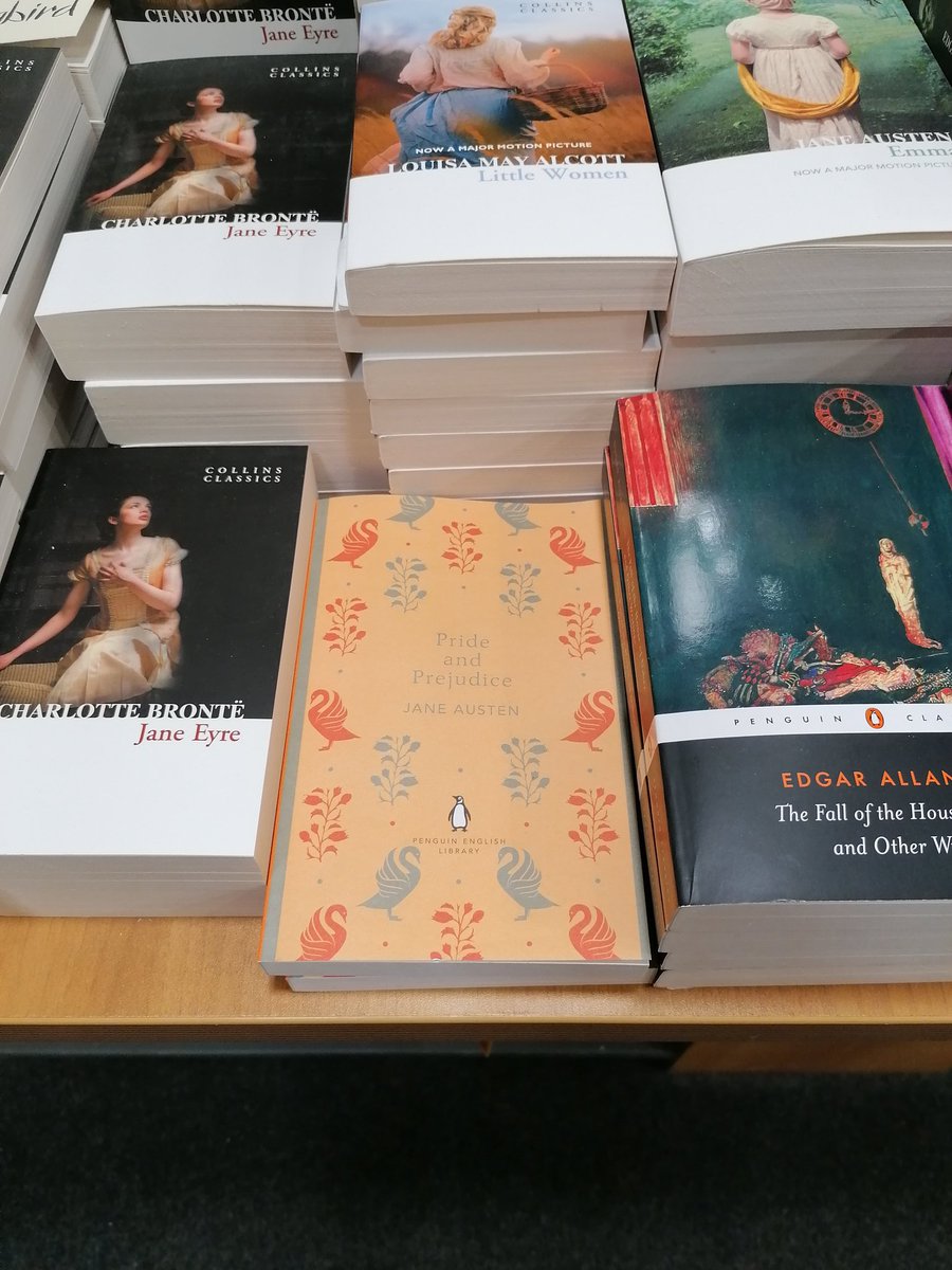 ElizzyB1's tweet photo. Clásicos.
#prideandprejudice #JaneAusten #OrgulloYPrejuicio #eningles #libros #livres #books #bookhoarders #bookcovers #bookstagram #portadas #bookpic #bookaholic #bookfeatures #photobooks #librorecomendado #leeresdeguapas https://t.co/xLa8UHB5xi