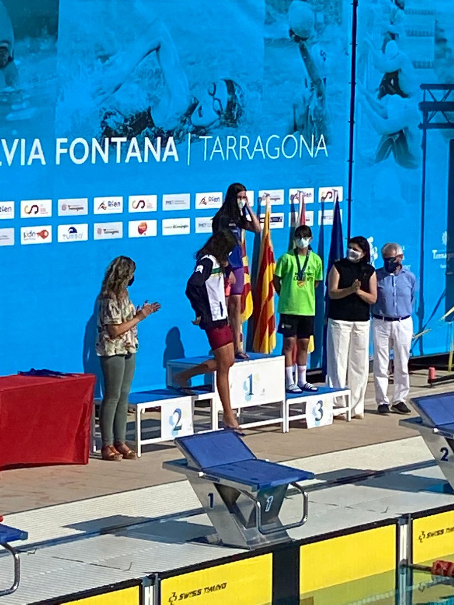 Bronce ,María Franco ,200 libres campeonato de España alevín .