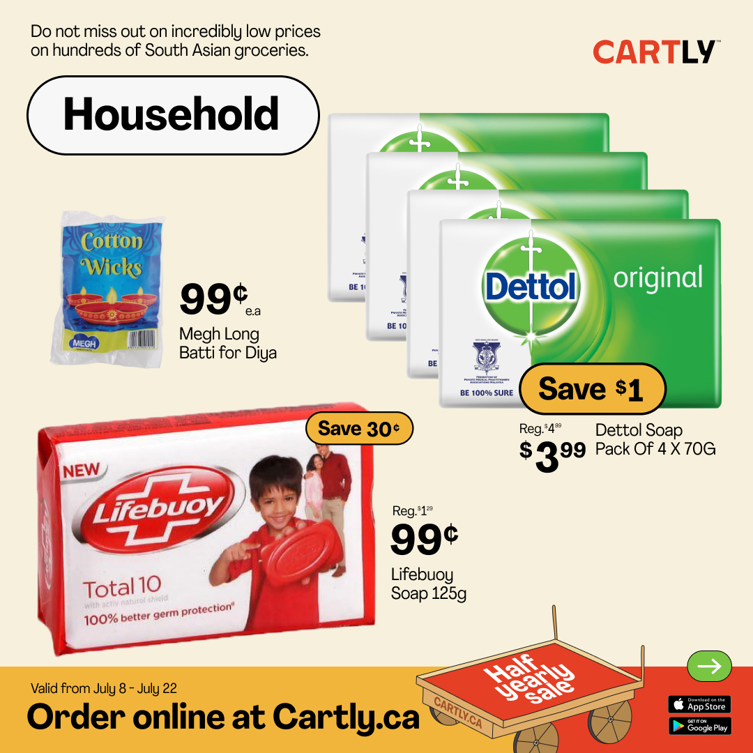 yourcartly's tweet photo. Cartly now delivers desi goodness in the form of 5000+ Asian groceries &amp; household stuff across Canada right to your homes, at your doorstep. Order from https://t.co/lDMMUUHkL5 and avail these weekly deals!!!  #simplydesi #fooddelivery #indiangrocerystorenearme https://t.co/AmKHpgrCAf