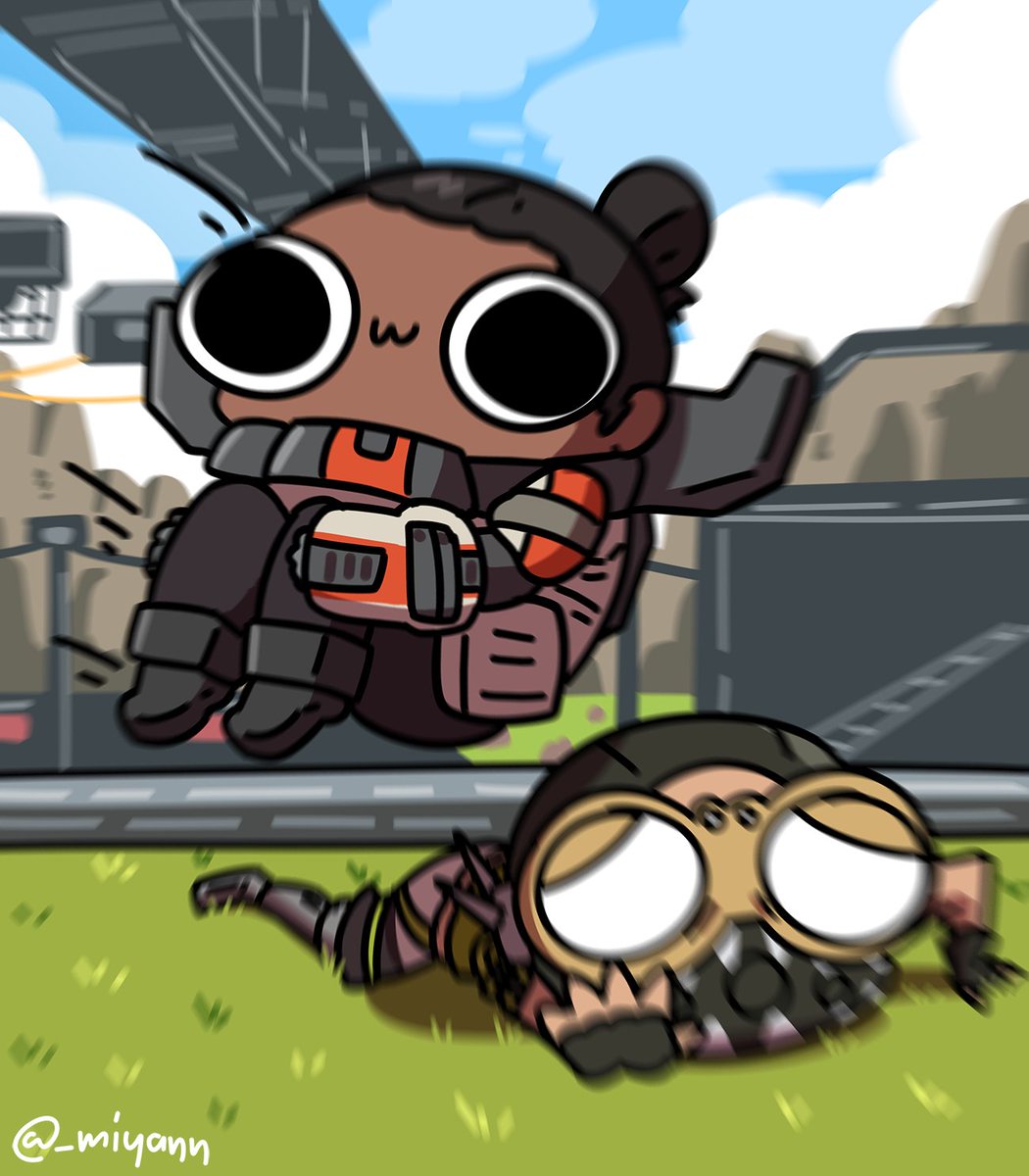 MiyanEatWorld's tweet photo. This must be why World's Edge is shaking

#ApexLegends https://t.co/5QF9zBvoLh