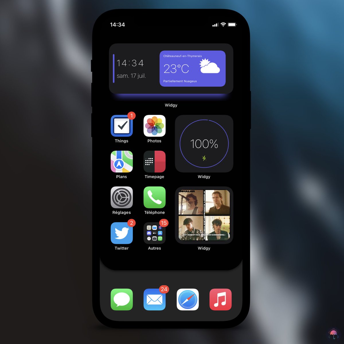 Zooropalg's tweet image. @GhanoDZpro thanks for the ideas 💡 #Widgy #iOS15beta3