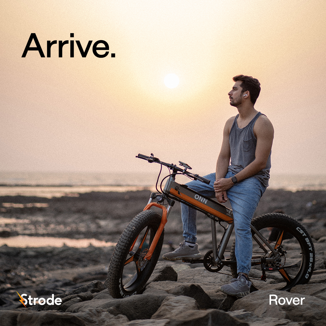 Choose electric, and make a statement.

A #StrodeBike could just be the perfect companion for the new you.

Feat. Sajal Kapoor with the #StrodeRover #SmartEbike #ATB #FatBike 

#ReimagineLife #eMTB #adventure #offroading #trails #nature #EV #ElectricBike #ECycle #rideout #ebike