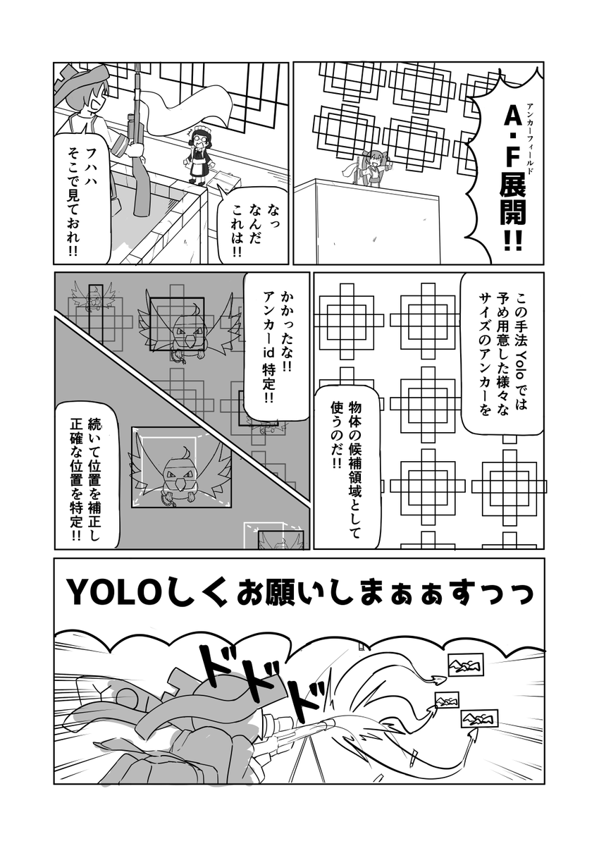 これは物体検出モデルYOLOの解説ページです 