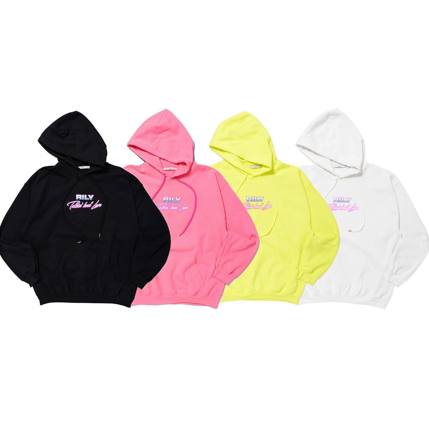 パーカーRILY Heart Logo Hoodie 黄色 パーカー Mサイズ - hotel-elle.com