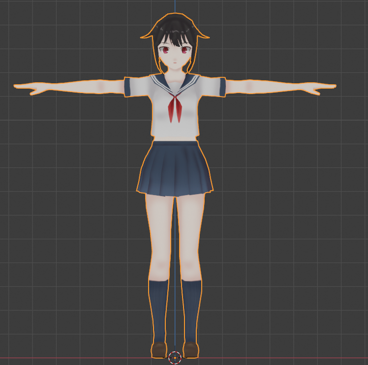 uta02Unity's tweet photo. 女の子の3dモデル作りました！
#b3d #blender https://t.co/GbvSasdDjb
