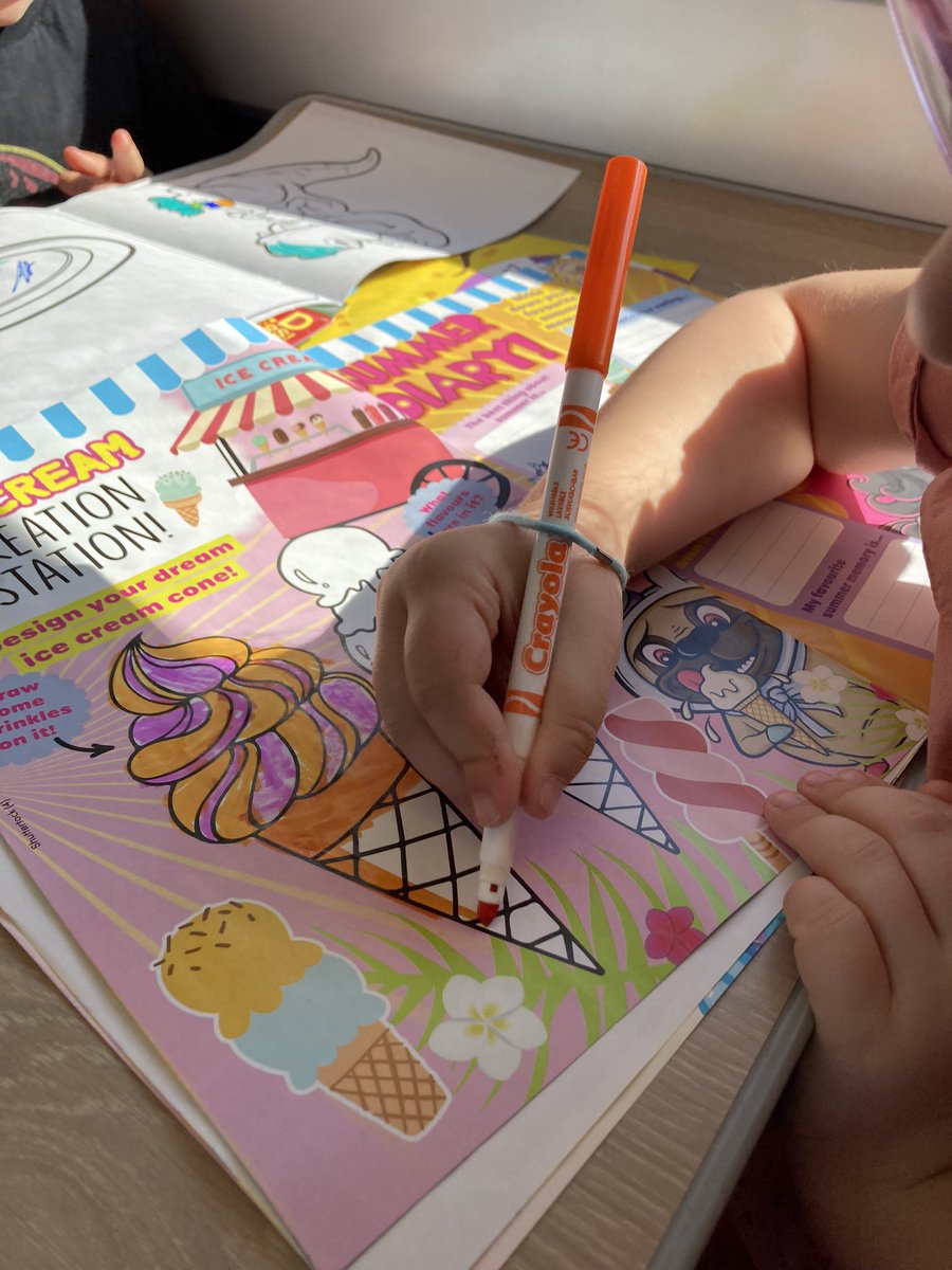 NicolaTheOT's tweet photo. The benefits of integrated working. Was talking to an ex-paediatric OT about my daughters pencil grip yesterday &amp; how everything I’ve tried so far has failed. My colleague recommended this simple intervention! My daughter can tolerate it without discomfort 🙌🏻#OccupationalTherapy https://t.co/mE5vZ2npWm