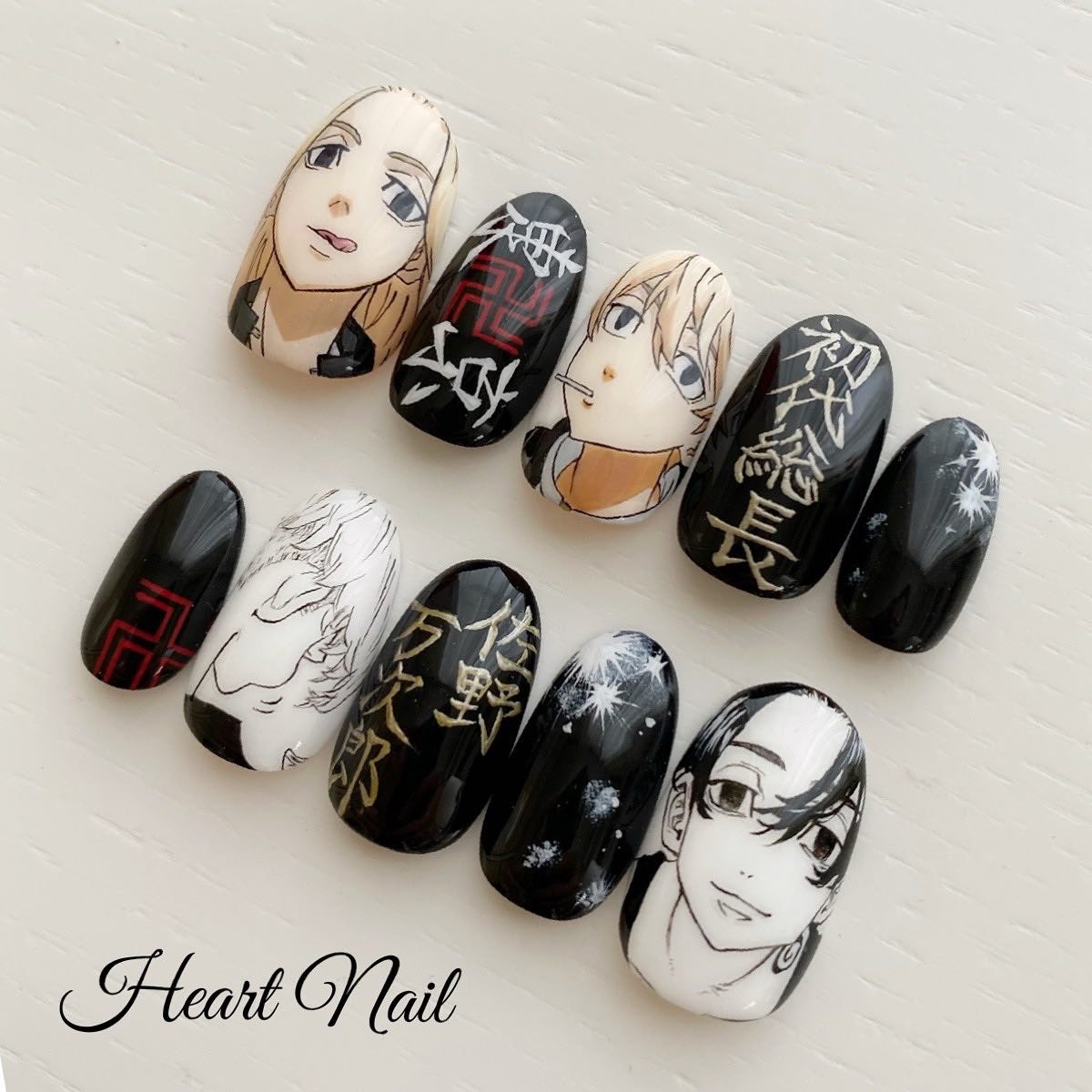 東京リベンジャーズネイル