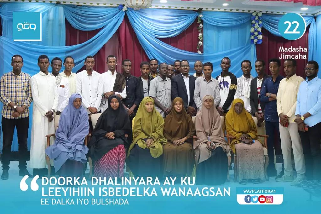 Wayplatform1's tweet photo. Sawirada Madasha Jimcaha 22aad  ee looga hadlaayey doorka Dhalinyarada ay ku leeyihiin Isbedelka wanaagsan ee Dalka iyo Bulshada .. https://t.co/laxZhC4j6t