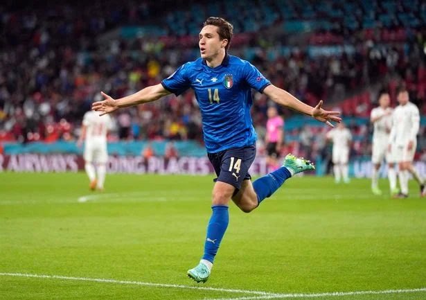 TheBoluSport's tweet image. Top Four Valuable Players after Euro 2020: 

Pedri value rise to €80m

Federico Chiesa value is at €70m ( most expensive Italian player)

Declan Rice value now at €70m

Gianluigi Donnarumma value rises by 5m to (€65m). 

#PlayerValues