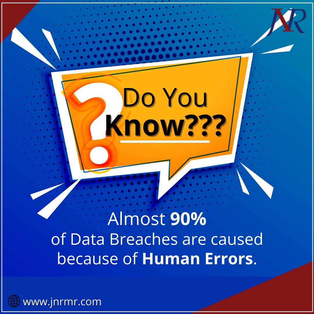 jnrmanagement's tweet image. Make your business error free and secured from online hackers with us JNR Management.

Our Website: jnrmr.com
Call us @ +91–9643834775

#onlinesecurity #itsecurity #itsecuritybestpractices #cyberattack #cybersecurity #cybersecurityawareness #datasecurity #databreach