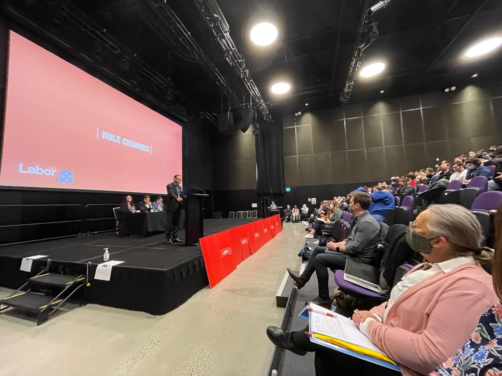 Today, at the ACT ALP conference, I supported the call to establish Multicultural Action Group. We must sharpen our tools and look inside our capabilities, inside our diverse community! This serious omission downplays the importance of immigration to Australia’s history &amp; future.