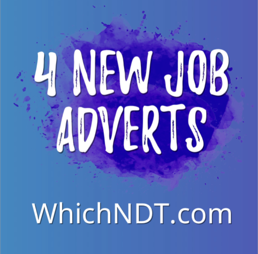 We have 4 new job adverts displayed over at WhichNDT.com 🤩

💥Aerospace NDT Technician 
💥Base Manager 
💥Stores &amp; Material Controller 
💥Technical Competency Manager

Browse these roles and apply here:  whichndt.com/ndt-jobs/list 

#ndt #jobs #ukjobs #inspection