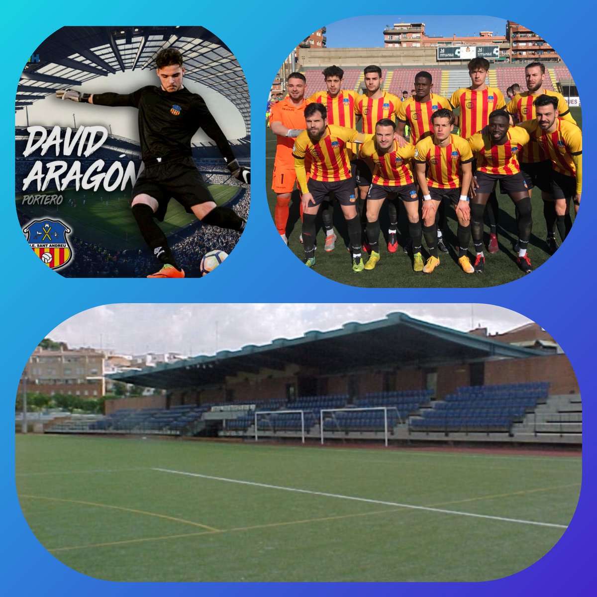 SempreRCDE's tweet photo. Adiós con nostalgia y orgullosos de haber vivido 2 años la historia y tradición de la @uesantandreu.
Hasta siempre #andreuencs, #lorgulldelpoble.❤️💛#daleuesa
¡¡Hola con ilusión @UDVistaAlegre!!.💪
A sumar, luchar y disfrutar en Can Vinader. Nuevos retos con #orgulldebarri. https://t.co/oY7OW6xr5v