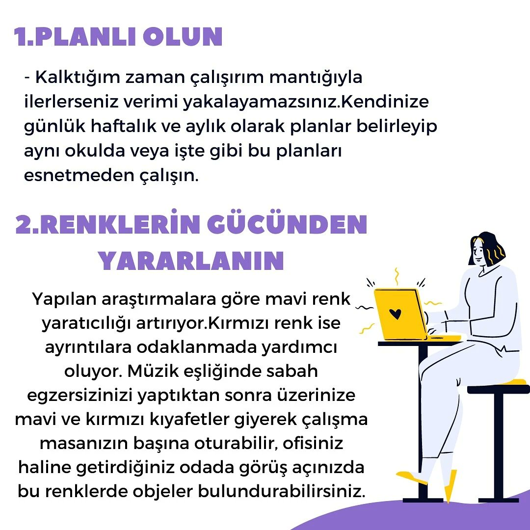 keyamucom's tweet photo. Çalışmanın verimi, zevklerin en tatlısıdır.
Çalışma, uçup gidebilen bir alışkanlıktır. Bırakması kolay, yeniden başlaması zor bir alışkanlık. 
O yüzden çalışmalarımızı en verimli hale getirmeliyiz.🤩🚀
#keşfet #yarat #mutluol https://t.co/xLImF7FRXb