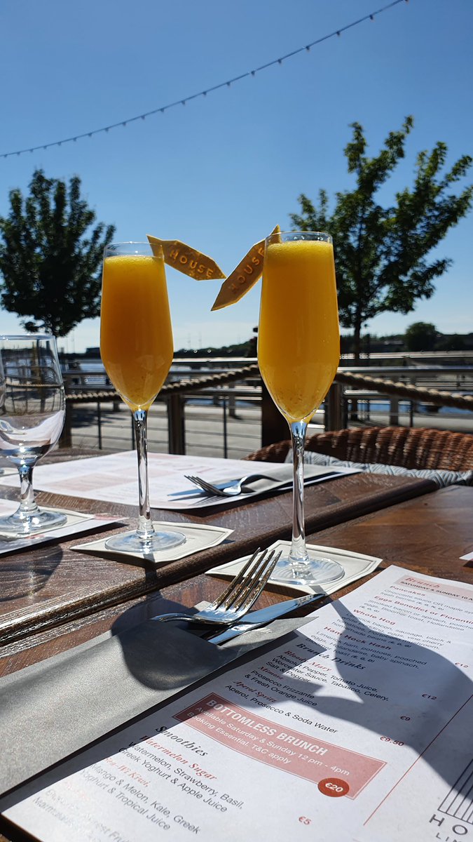 house_limerick's tweet photo. All set for another gorgeous day here on #HowleysQuay ☀️
Brunch available from 10am to 4pm 🥞
Bottomless available 12-4pm 🥂#Limerick https://t.co/G1greI1bb2