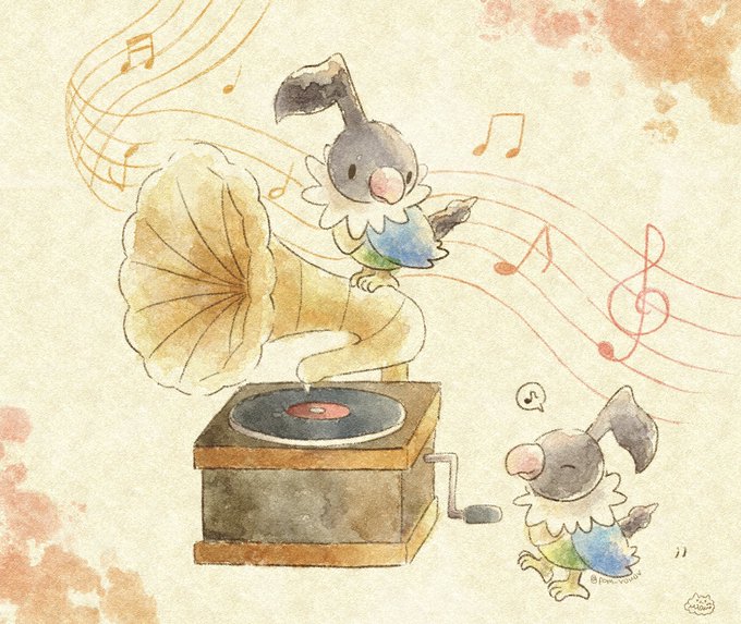 「phonograph」 illustration images(Oldest｜RT&Fav:50)