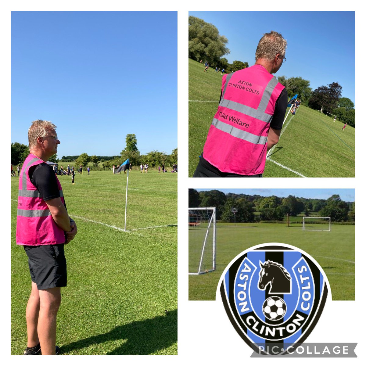 This is our Child Welfare Officer Albert.  He will be in attendance for all of our Mini Tournaments.  Feel free to chat to him if you have any questions or concerns 🔵⚫️🔵⚫️

@BerksBucksFA @FootballGrf