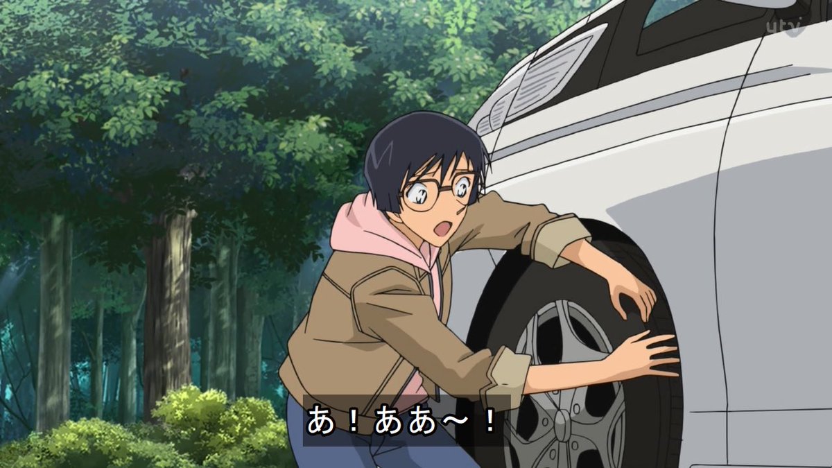 クロス Twitterren 車こんな簡単に手動で動かせるんだ 名探偵コナン Conan