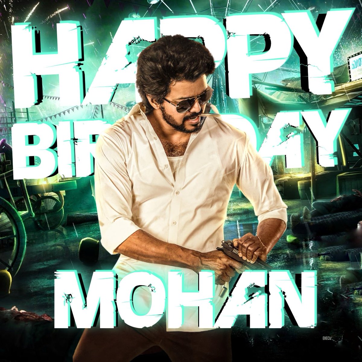 Happy birthday mapla @Mohan_Official0 ❤️🔥

Eppovum happy ya ieu daw 😻 🕺 sry for late wish daw 🤧

#HBDMohan #Beast @actorvijay