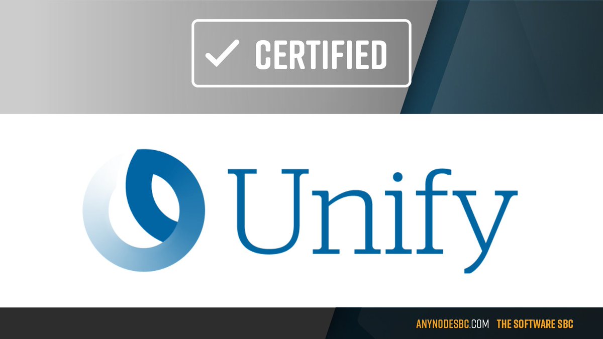 anynodeSBC's tweet photo. @anynodeSBC is now certified at the #SIP-Trunk Interface of @AtosUnify OpenScape BIZ V3 interconnecting with #MicrosoftTeams.
https://t.co/V7CGn3ALlQ #interconnecting #openscapebusiness #siptrunk https://t.co/NjkNocEz0I