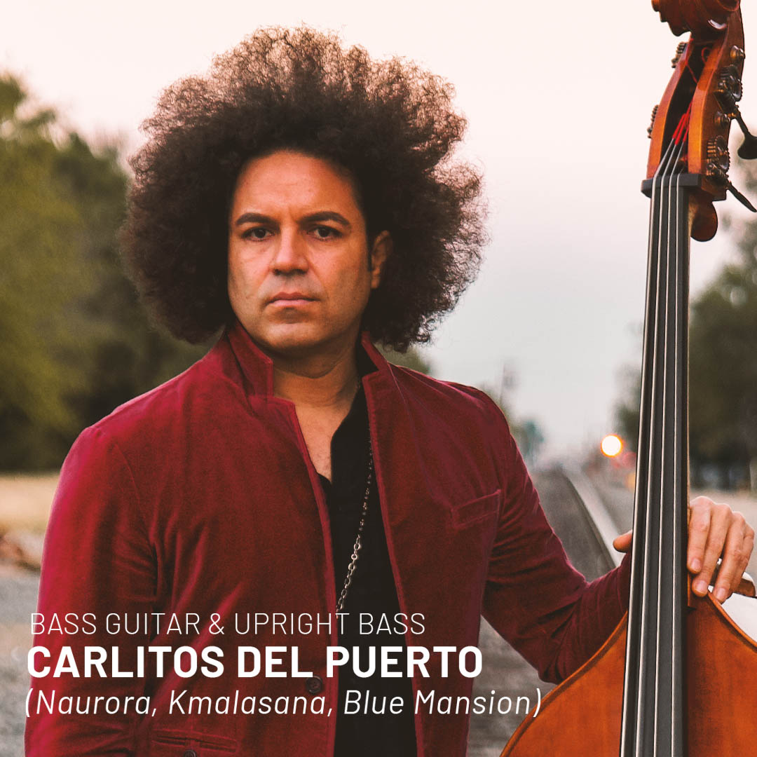 Carlitos Del Puerto - Bass Guitar &amp; Upright Bass (Kmalasana, Blue Mansion, Naurora)