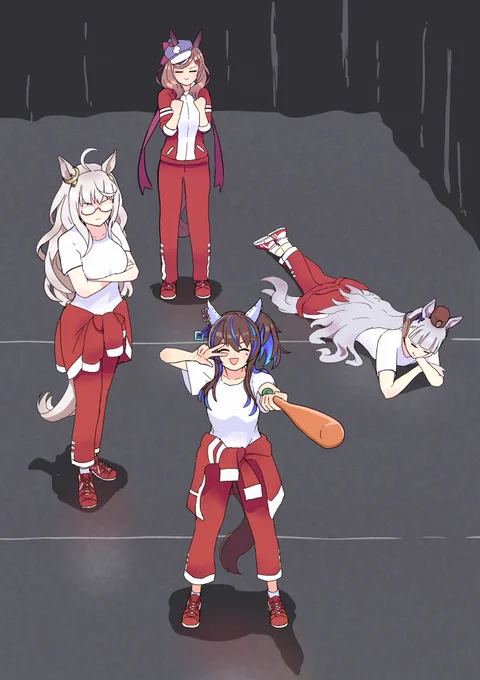 ウェ～いwwトレーナー見てる～?
#ウマ娘 