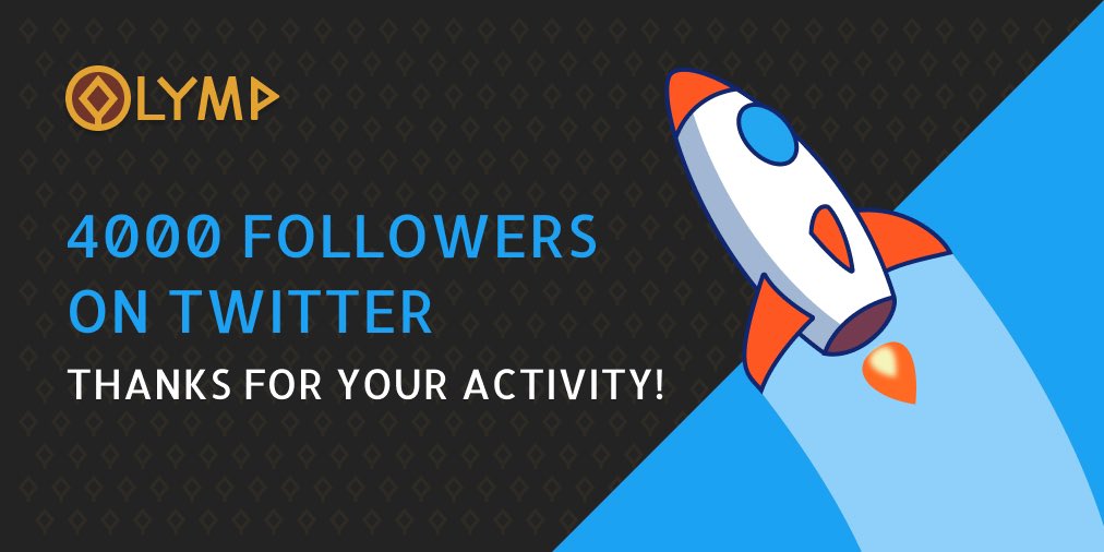 🔥Already 4000 with us🔥
Thank you for your activity and keep up to Olymp