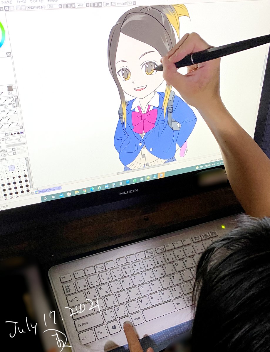 mk2_mattuk's tweet photo. mai56画伯の筆が走ってます!
#jkfigure #mai56 https://t.co/uhwvdPKDsU