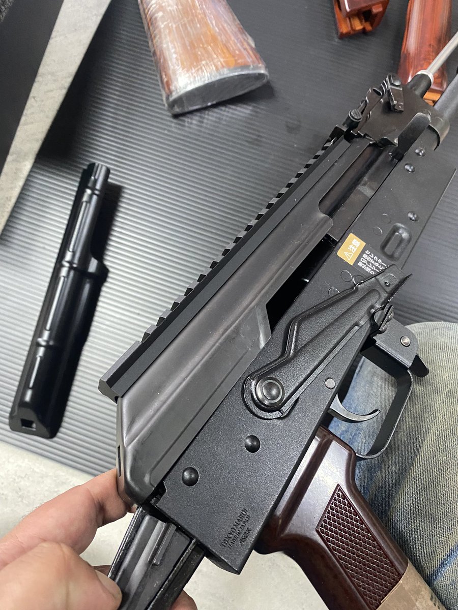 サイガ実物 トップカバー ak CYMA 製 電動ガン AK シリーズ対応