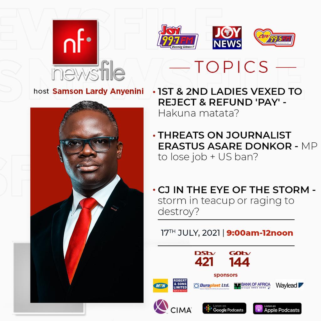 IArabakoomson's tweet image. A lot to digest on this morning. Stay tuned. #Newsfile #JoyNews