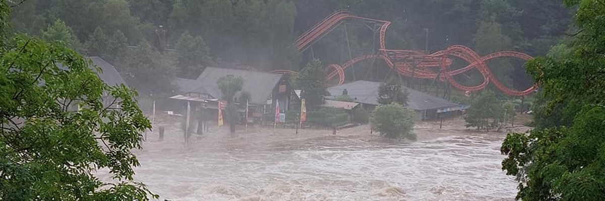 Androland's tweet photo. #Plopsacoo #inondations2021 @Plopsa | Inondation 2021 : Plopsa Coo fermé jusqu'au 18 juillet 2021 https://t.co/mWCLWsiW5z https://t.co/RWB5JxCwgr